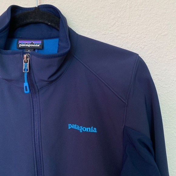 Patagonia Adze Hybrid Jacket zip up blue thermal Mens size Small - Picture 3 of 10